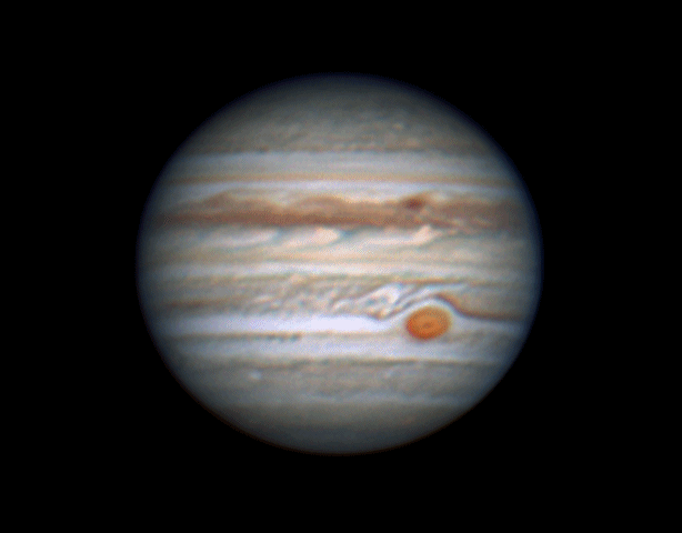 Jupiter June 2nd 2108 17 minutes rotation